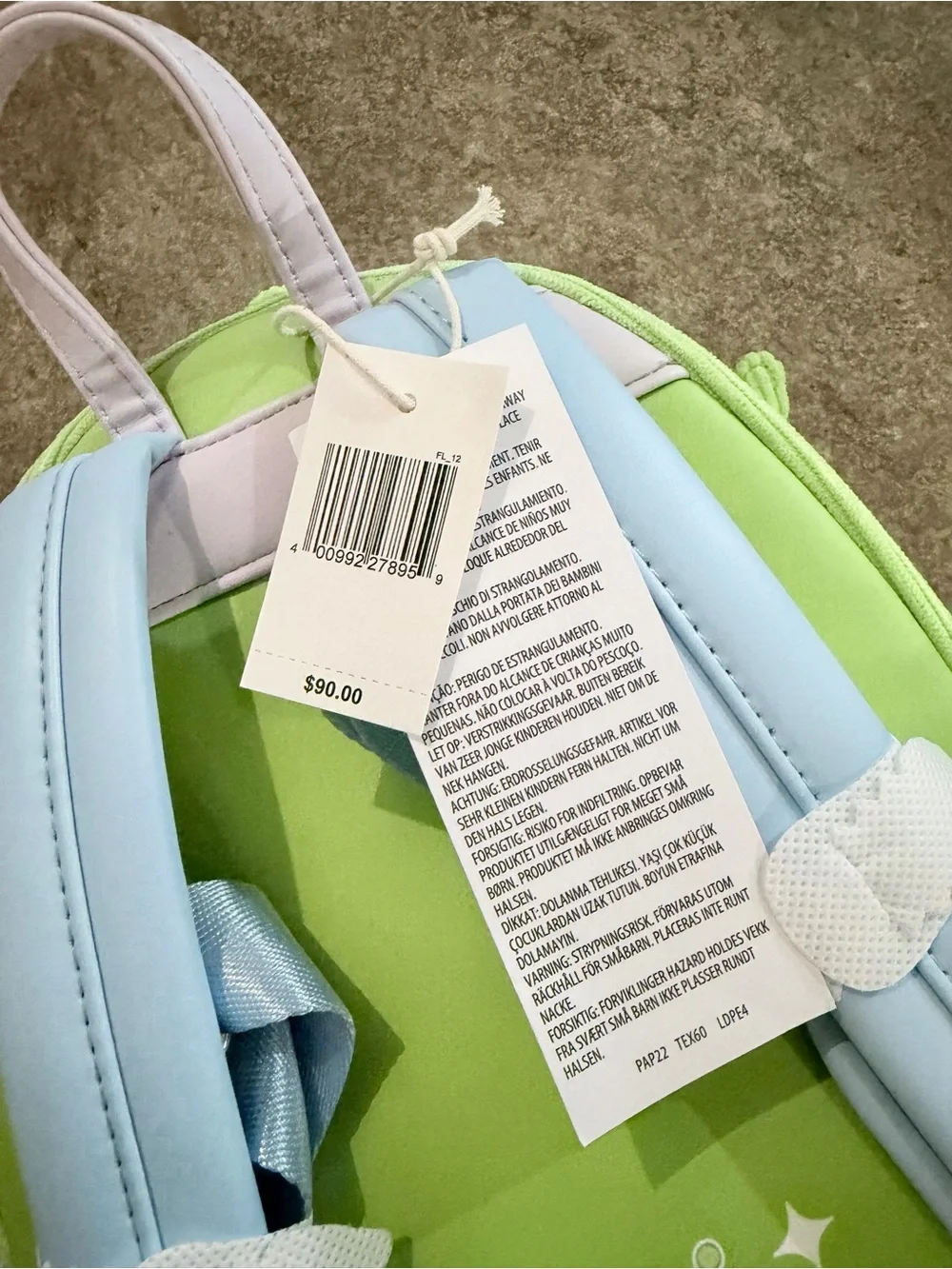 Disney Parks x Loungefly Little Green Alien backpack